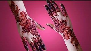 New Stylish bareek mehndi designmehndi tutorialJusthennaoffical [upl. by Harp]