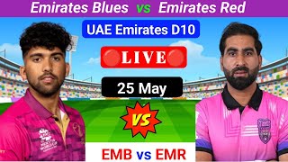 EMB vs EMR Predictions  UAE Emirates D10  UAE T10 Live Match  T10 Live Match  Prediction [upl. by Aciras707]