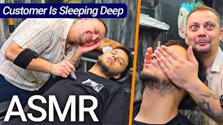 SLEEP ASMR MASSAGE  Customer Got The Best Asmr Head Massage And Sleep s Deep [upl. by Nnylahs]