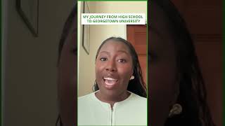 My Journey From High School To Georgetown University  Kaplan College Prep [upl. by Yerot]