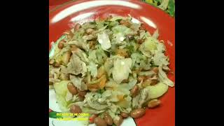 ENSALADA DE POLLO TALLARIN DE CARNE Recetas de Mi Cocina con Martha Aguirre [upl. by Aikym443]