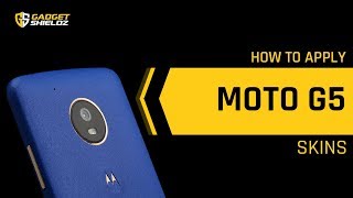 How to apply Skinnova Moto G5 skins [upl. by Art580]