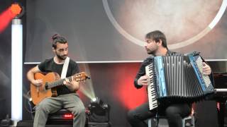 Mario Gatto accordion and Fabrizio Malerba guitar at Musikmesse 2017 [upl. by Niwrek]