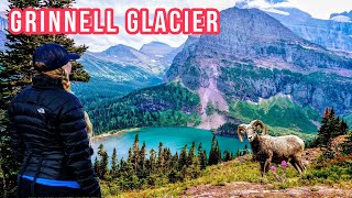 Hiking Grinnell Glacier amp Highline Trail Glacier National Park [upl. by Tacye]