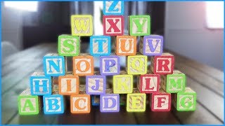 Learning ABC Letter and Phonics using ABC wood Blocks [upl. by Savory280]