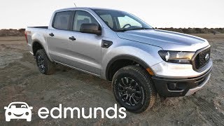 2019 Ford Ranger First Drive Review  Ford Finally Builds a Midsize Pickup  Edmunds [upl. by Fabrienne]