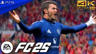 PS5 EA FC 25 FIRST LOOK Official Gameplay  Man United vs Juve  4K60FPS FIFA 25 [upl. by Laine238]