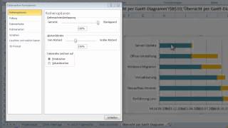 Übersicht über Projekttermine mit GanttDiagrammen [upl. by Ahsined]