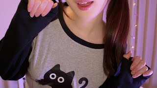 ASMR Japanese Onomatopoeia Trigger Words for Deep Sleep😪💤 hand movements cupped whispers [upl. by Sharla139]