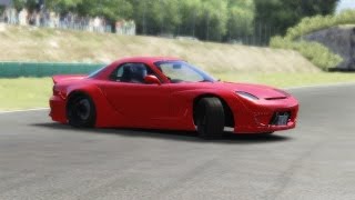 Rx7 Rocket Bunny 13B Bridgeport Sound Test DriftAssetto Corsa  WIP [upl. by Cardon]