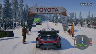 EA SPORTS WRC  Rally Sweden  Hof  Finnskog  Hyundai i20 N Rally1 HYBRID [upl. by Patt186]