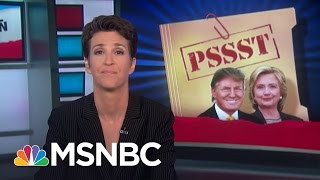 Donald Trump To Receive First Intelligence Briefing  Rachel Maddow  MSNBC [upl. by Ayekat]