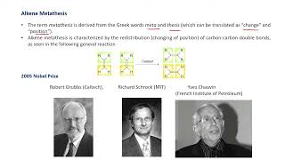 Organometallic Chemistry Part 4 Sonogashira reaction Buchwald Reaction Grubbs metathesis organic [upl. by Marian]