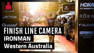 2023 IRONMAN Western Australia  Finish Line Camera [upl. by Aluino95]