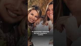 El conmovedor homenaje de Carla Goyanes a Caritina ‘La mejor hermana que he podido tener’ 💔 12 [upl. by Soule935]