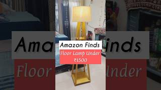 Amazon Finds Floor Lamp For ₹1450 homedecor shortvideo shortfeed viralvideo [upl. by Figueroa407]