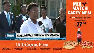 BSGC Partners With Aquinas College [upl. by Niuqauj]