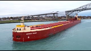 DIRK S VAN ENKEVORT  MICHIGAN TRADER  Downbound Port Huron Michigan 11162024 [upl. by Vittorio]