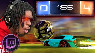 Rock CARRIES Berleezy in INSANE COMEBACK Rocket League Matches [upl. by Switzer240]