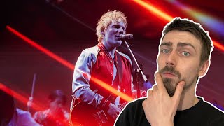 Ed Sheeran – Bad Habits feat Bring Me The Horizon Live at the BRIT Awards 2022 Reaction [upl. by Rosette]