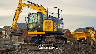 The JCB JZ140 excavator [upl. by Bourque]