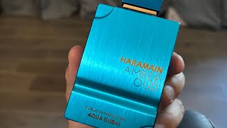 Al Haramain Amber Oud Aqua Dubai [upl. by Seamus]