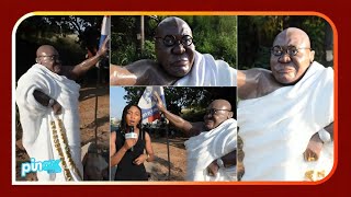 RECAP Massive Akuffo Addo Bosom Statue Mounted at Kasoa Replaces Kwame Nkrumah Statue Hmm [upl. by Olocin]