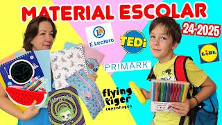 ¿Qué Tienda elijo MATERIAL ESCOLAR 202425 No creerás lo que encontramos [upl. by Enrobso]