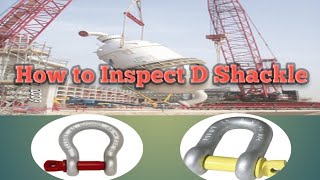 How to Inspect D Shackle in Hindi [upl. by Dadelos]