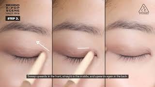 BEHIND KPOP SCENE  Tips to recreate CAT EYE MAKEUP LOOK 🖤  3CE STYLENANDA [upl. by Nanreh938]