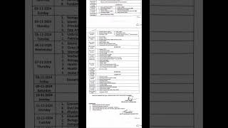 HSSC 1 amp 2 Date sheet Fbise 2024 2nd Annual Date sheet 1st year amp 2nd year Federal Board HSSC Fbise [upl. by Larrisa]