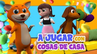 ¡A jugar con las cosas de casa 🏠🎈 con Coco y Renato 🐶😻🌞 ¡En el Reino de Lili 🌈 [upl. by Aital]