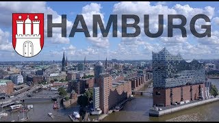 A Trip to Hamburg  HafenCity and Elbphilharmonie by drone [upl. by Ricoriki796]