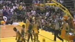 1984 NBA Finals Celtics at Lakers Gm 6 part 512 [upl. by Ainslie]