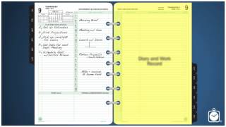 Closer Look DayTimer® 2PagePerDay Planner Format [upl. by Landau423]