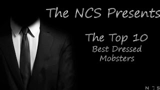 Top 10 Best Dressed Mobsters The Dapper Dons [upl. by Gnep]