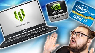 The CHEAPEST Nvidia Quadro T2000 Mobile Workstation  MSI WE65 9TJ Review [upl. by Yhtimit296]