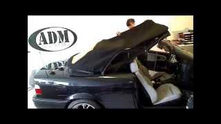 Original BMW E36 Cabrio Verdeck Montage [upl. by Ahsilav]