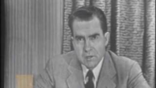 Richard Nixon  quotCheckersquot Speech [upl. by Hally456]