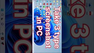 Take screenshot in PC short video  three type screenshot computer amp laptop gnetcomputer 👨‍💻▶️🥏 [upl. by Valerio]