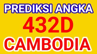 432D CAMBODIA prediksi angka main cambodia hari ini 4 Oktober 2024 [upl. by Whitson]