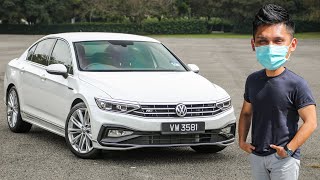 2021 Volkswagen Passat 20 TSI RLine review  from RM204k in Malaysia [upl. by Ahsenor787]