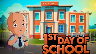 Mighty Raju  1st Day Of School  Cartoons for Kids in YouTube  Moral Hindi Stories [upl. by Cerelia]