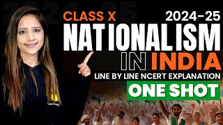 Nationalism in India One Shot 202425 History  Class 10th SST CBSE Board with Reema Maam [upl. by Roxana]