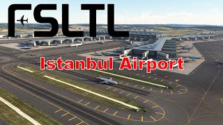 Istanbul Airport Live Traffic  Microsoft Flight Simulator 2020  FSLTL [upl. by Miculek903]