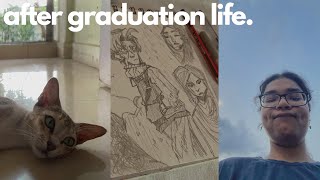 I Drew for 7 Days  My Life After My College Graduation [upl. by Adidnac]