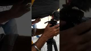 Punjabi short movie niddar dhee shoot time [upl. by Dennard]