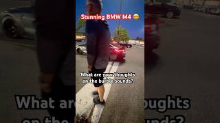 What are your thoughts on Burble sounds CM88CSC CarSounds BMW M4 BMWM4 Downshift Exhaust [upl. by Dorcea]