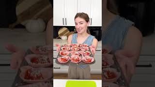 Easy meat lovers appetizer I make meatfilled ham cups [upl. by Emearg]