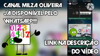 Canal Milza Oliveira disponível pelo WhatsApp Link na Descrição [upl. by Ellinej600]